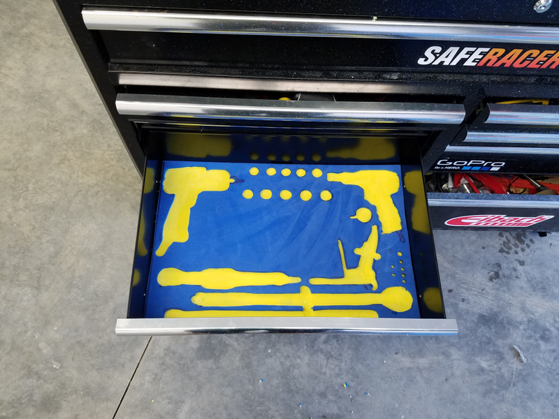 I used a plunge router after tracing, then tested until it fit.